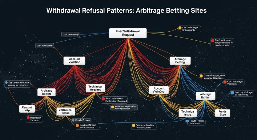 양방 배팅 억지 주장 먹튀 사이트 출금 거부 패턴 분석 이미지