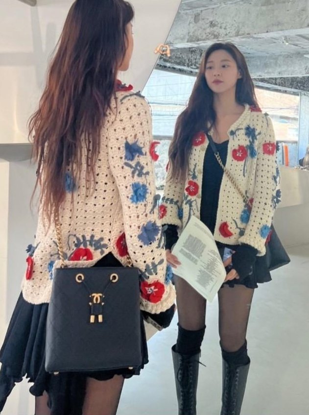 검스 착용한 설현 인스타