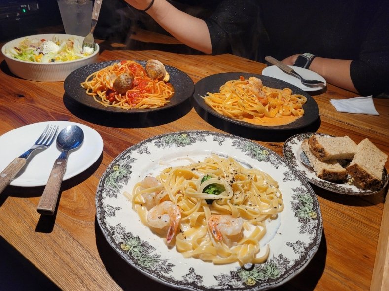 대박 싼 파스타 퀄리티