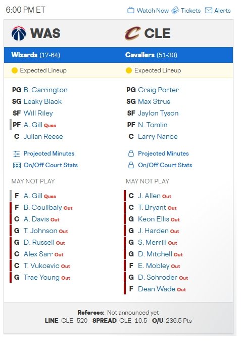 ba238aac4a97687338feae03a465f779_1776013880_2973.jpg nba 워싱턴 대 클리블랜드