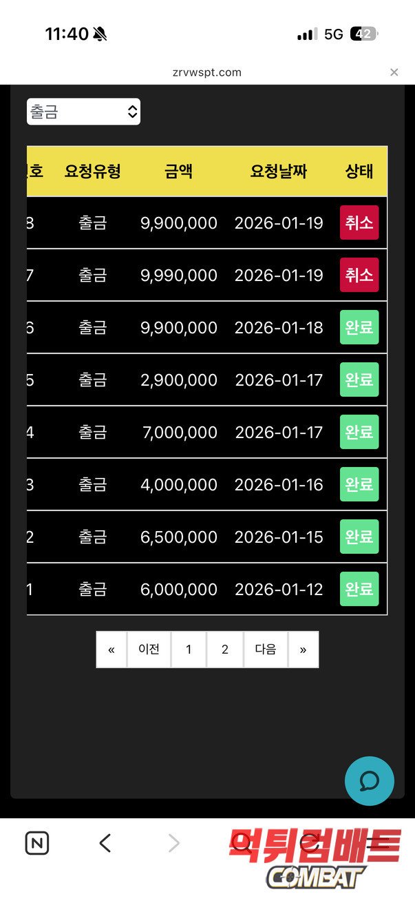 먹튀검증사이트 먹튀컴배트 먹튀검증 결과 머니라인 먹튀